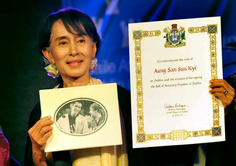 Aung San Suu Kyi stripped of prestigious peace award