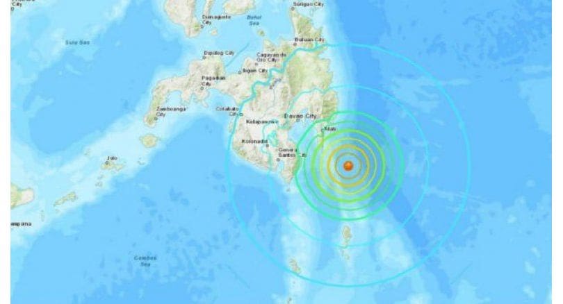 Tsunami advisory in Philippines after 7.1 quake off Davao Oriental