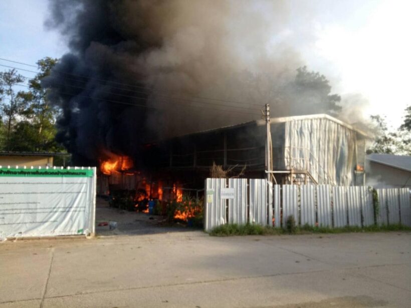 Two workers’ camps go up in flames within four hours