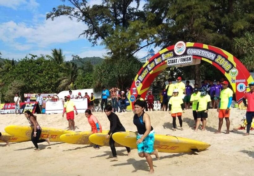 Phuket surf lifesavers wrap up local comp at Patong Beach