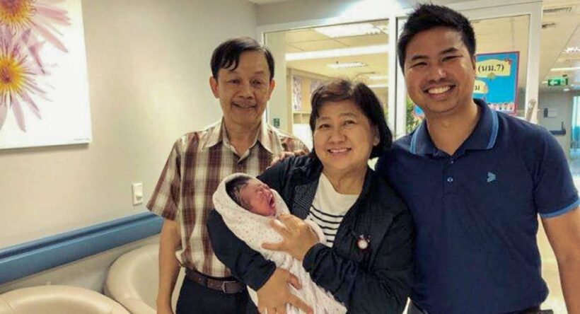 Natural birth son fathered by Thailand’s first test tube baby