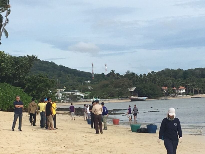 Phuket beach back to normal after oil-spill clean-up