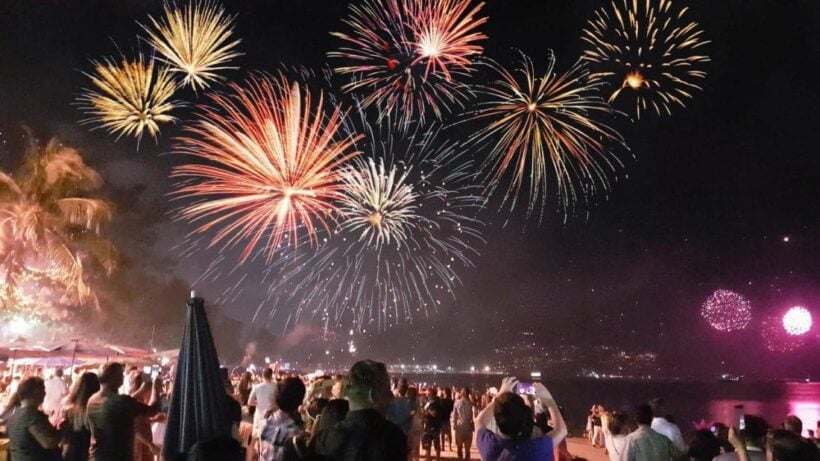 Patong’s beach road closed for an hour for new year celebrations