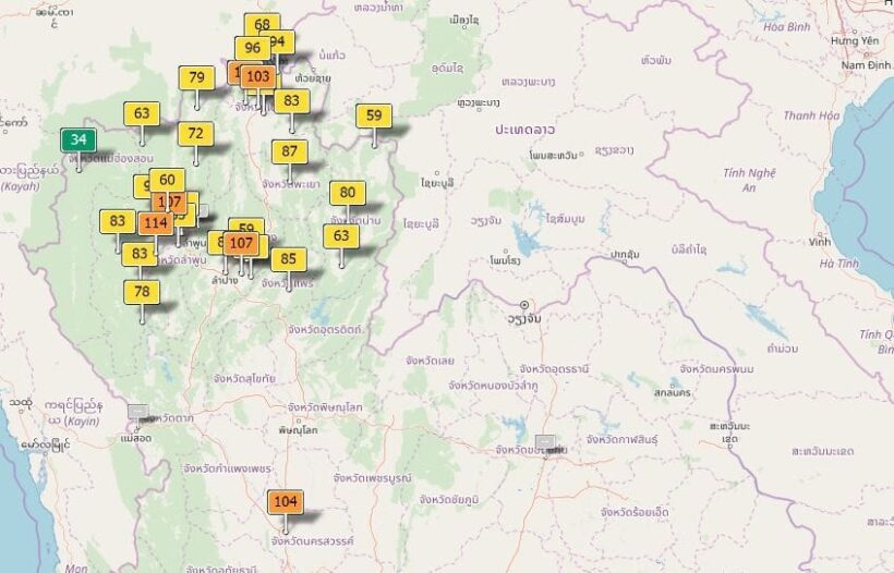 Air quality for Thailand – January 15 | News by Thaiger