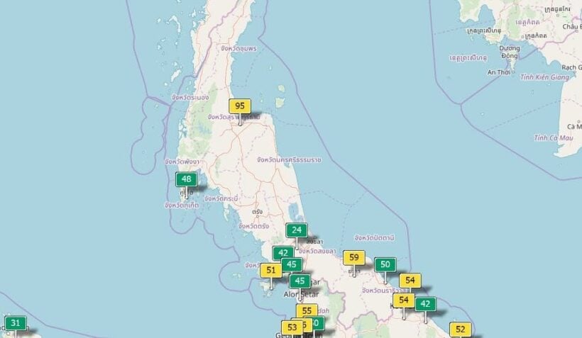 Air quality for Thailand – January 15 | News by Thaiger