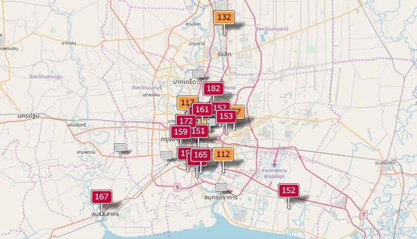 Air quality for Thailand - January 14 | News by Thaiger