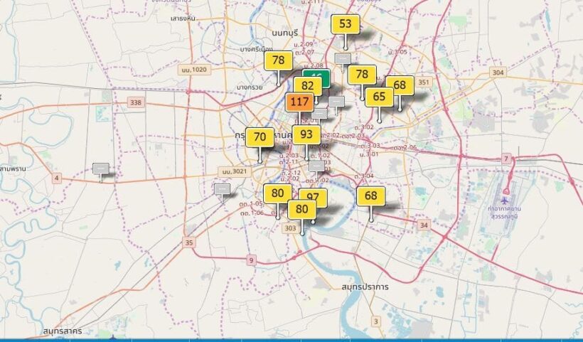 Air quality for Thailand - January 18 | News by Thaiger