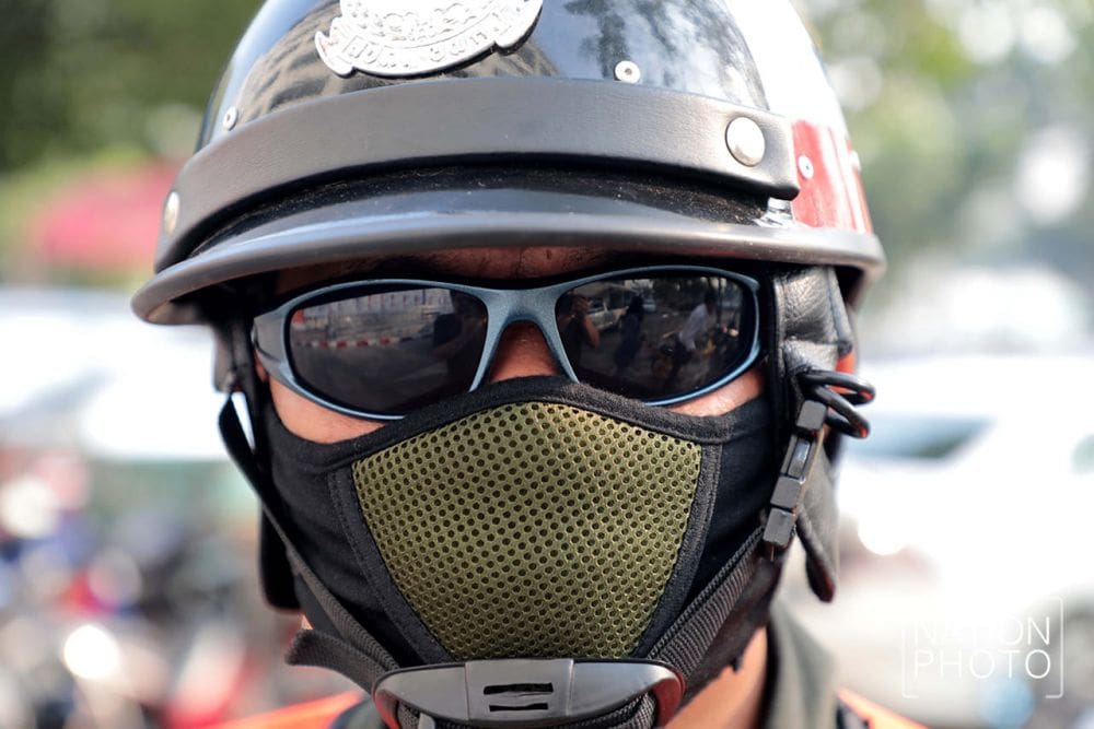 Face mask fashion as Bangkok batters poor air quality and smog | The Thaiger
