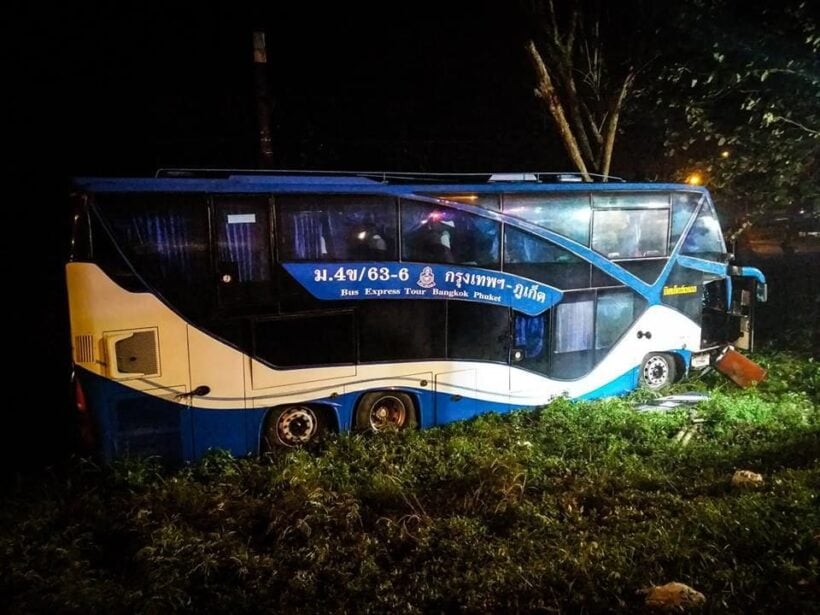 Driver charged in Chumphon tour bus accident