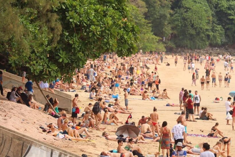 Tourists Back On Ao Nang Beach The Thaiger