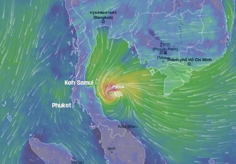 Pabuk Storm Watch 2019 | News by Thaiger