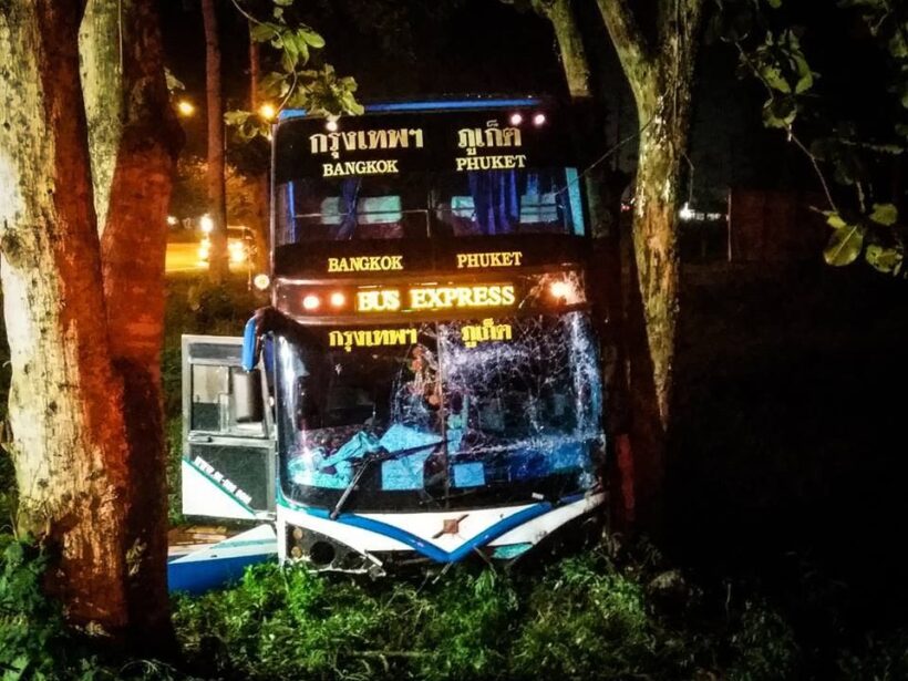 23 Filipino tourists escape serious injury in Bangkok – Phuket bus accident in Chumphon