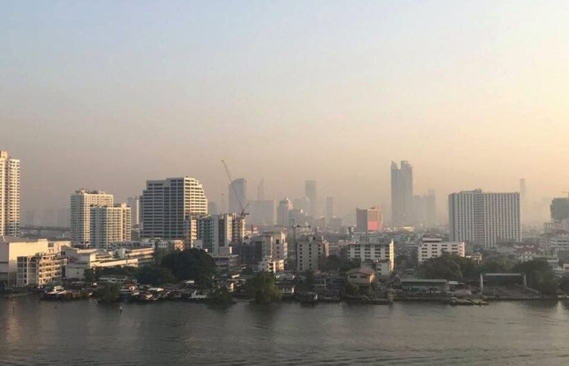 Bangkok air deteriorates today