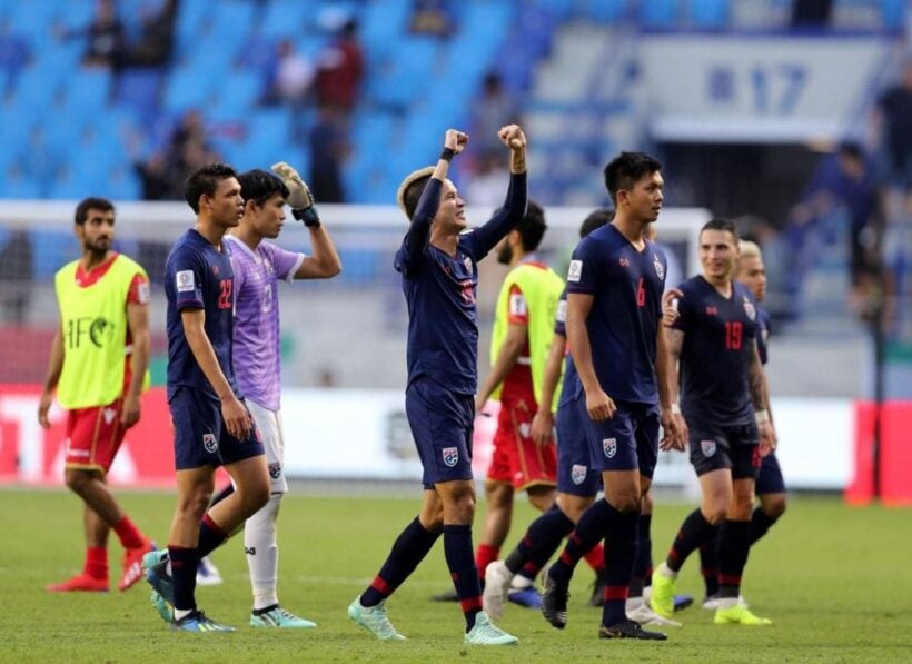 Thailand back on track in the Asian Cup after win over Bahrain