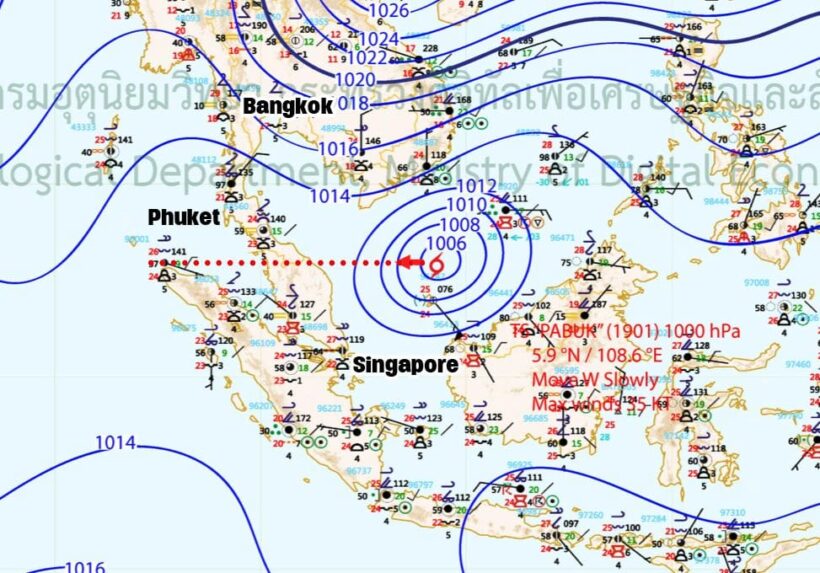 “Pabuk” heads towards southern provinces