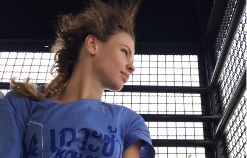 Deported Belarusian model, and seven others, detained in Moscow