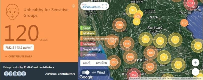 Air quality for Thailand – January 31 | News by Thaiger