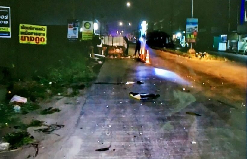 Police looking for Burmese driver after two alleged hit-and-runs in Pathum Thani