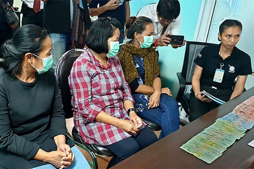 Real police charge three Filipino women working for ‘fake’ charity in Pattaya