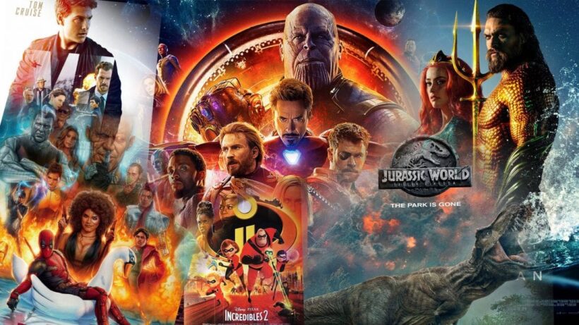 10 อันดับ หนังทำรายได้สูงที่สุดประจำปี 2018 | The Thaiger