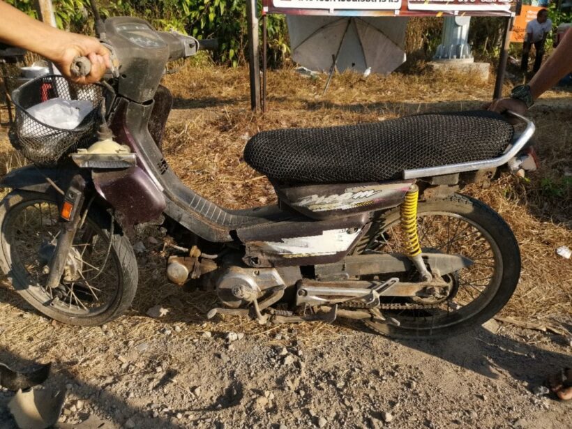 Elderly motorbike driver dies in Thalang crash