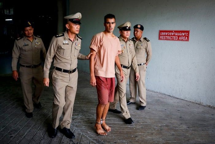 Hakeem Al-Araibi hobbles into court in leg irons – raises questions about his treatment in Thailand