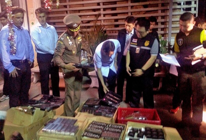 Bangkok bust seizes 180,000 fake cosmetics products