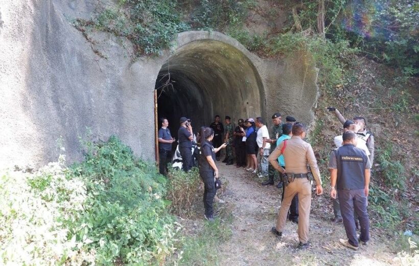 Tourist finds old tunnel on Koh Samui