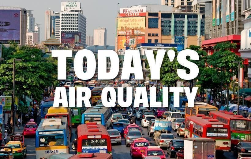 Air quality for Thailand – February 26