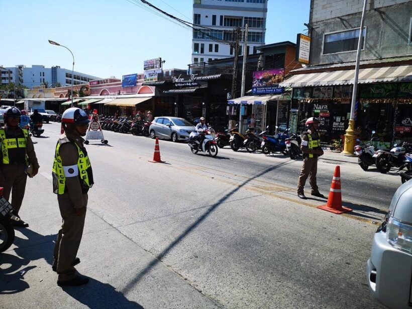 Police investigate motorbike hoons in Patong