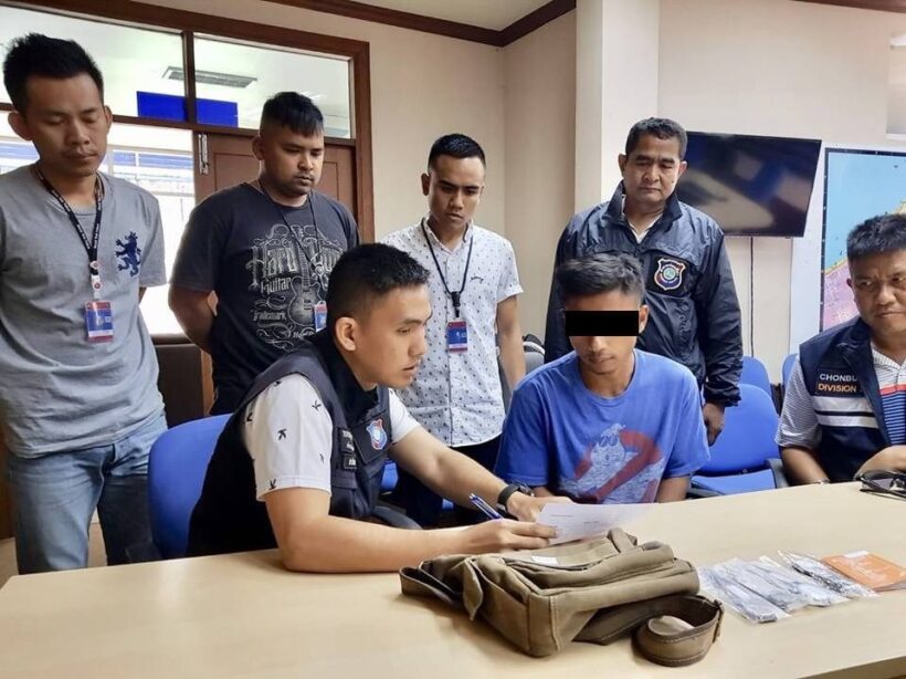 Pattaya vendor arrested for intimidating tourists in Pattaya whilst selling fake luxury watches