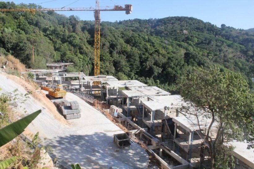 Construction of luxury condo development in Kata continues despite local protests | News by Thaiger