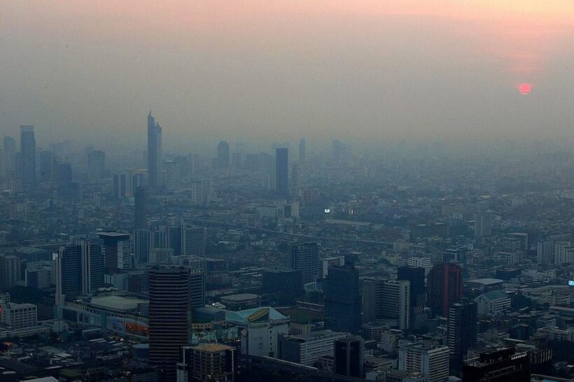 Haze and air pollution returns to Bangkok this week