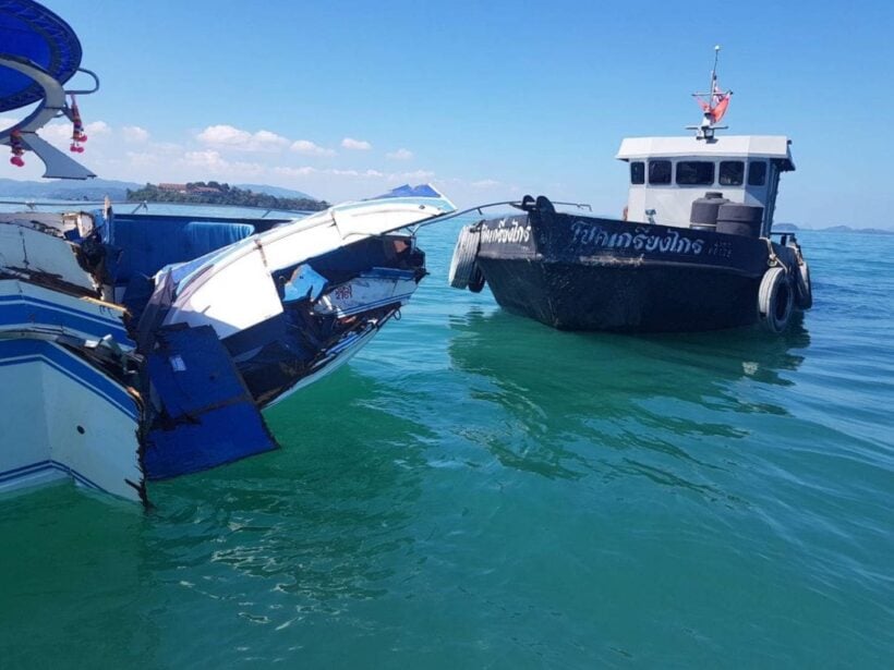 UPDATE: Speedboat collides with oil tanker off Phuket