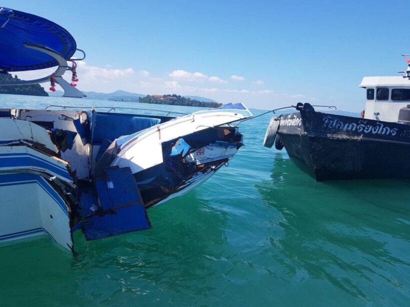 UPDATE: Speedboat captain charged, two Chinese tourists remain in hospital