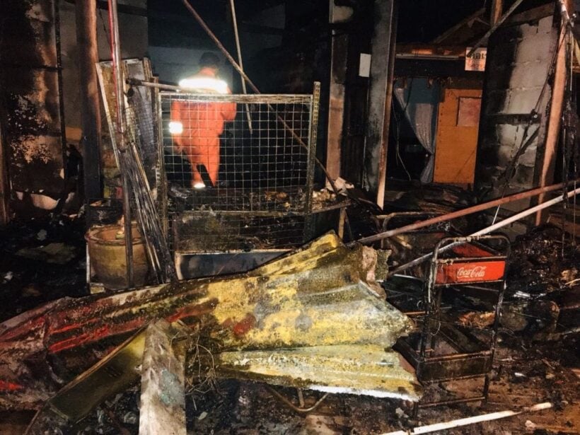 Fire destroys house in Phuket Town in an alleged arson attack | News by Thaiger