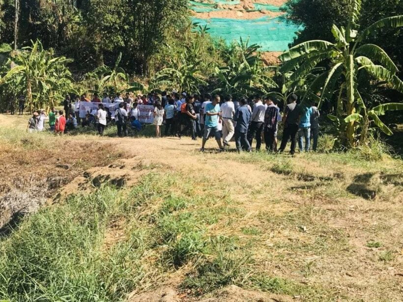 Locals and business operators protest luxury condo in Kata Noi | News by Thaiger