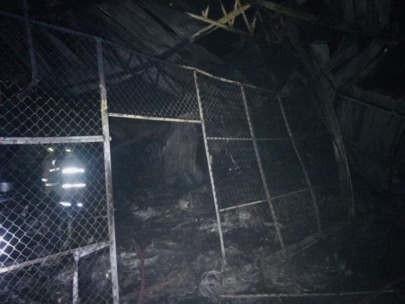 Fire damages garage along main road in Rassada | News by Thaiger
