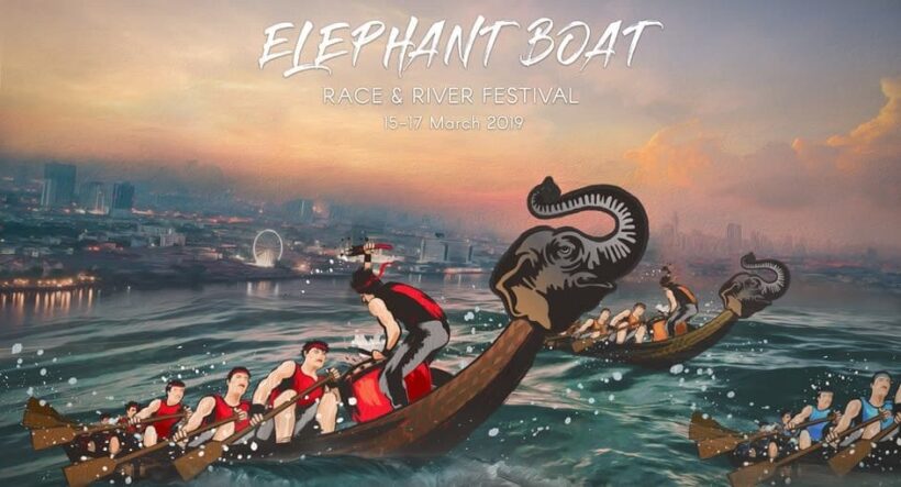 Elephant Boat Race comes to Bangkok March 29