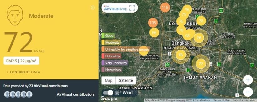 Air quality for Thailand – February 6 | News by Thaiger