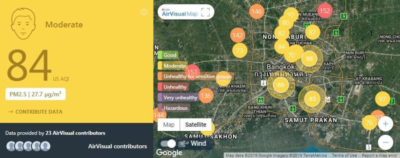 Air quality for Thailand – February 5 | News by Thaiger