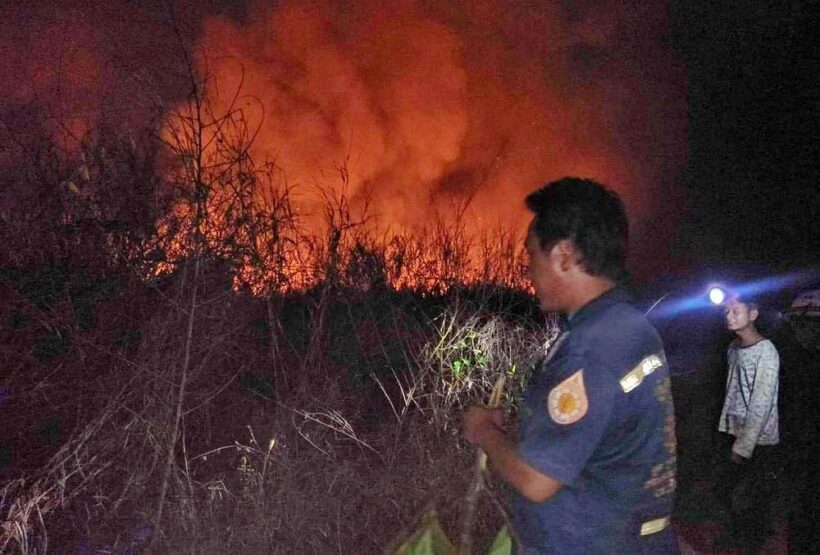 Fears that plantation fire could add to Bangkok pollution woes