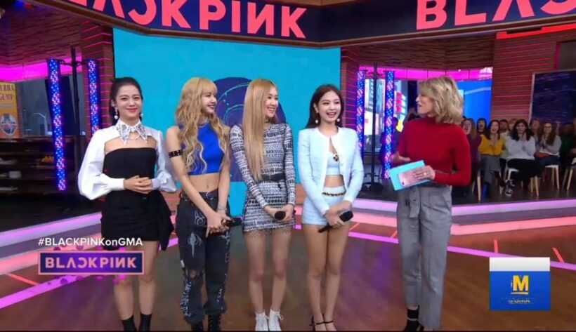 สุดเจ๋ง BLACKPINK ออกรายการ Good morning America (GMA) | The Thaiger