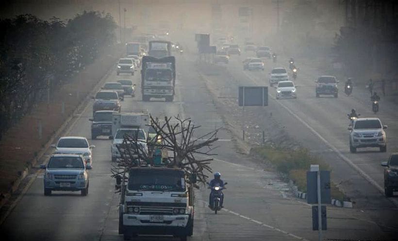 Air pollution rise in northern Thailand attributed to 149 controlled forest fires