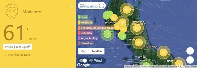 Air quality for Thailand – February 8 | News by Thaiger