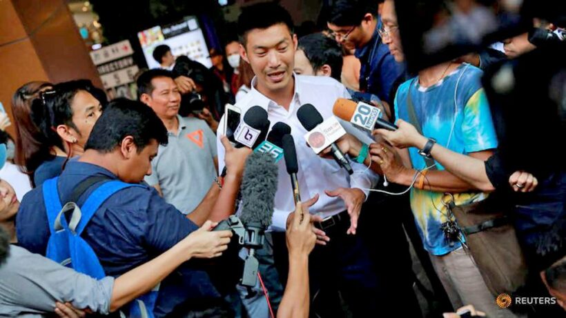 Future Forward leader Thanathorn spared detention, for now