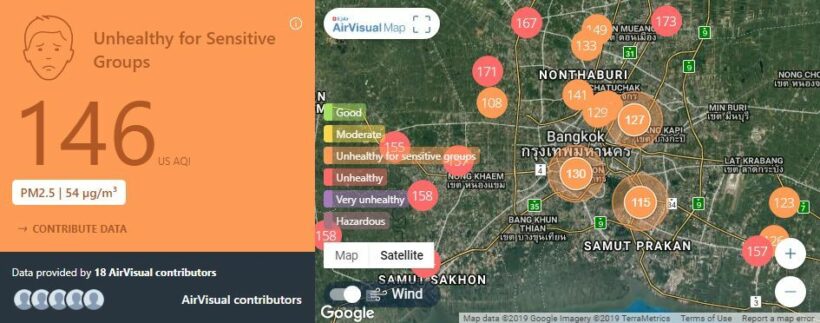 Air quality for Thailand – February 1 | News by Thaiger