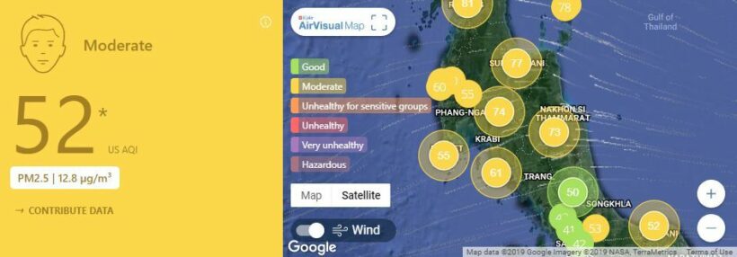 Air quality for Thailand – February 1 | News by Thaiger