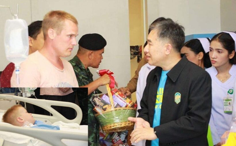 คืบหน้าเด็กชายชาวฟินแลนด์ หลังถูกฝูงหมาจรจัดขย้ำ เบื้องต้นอาการดีขึ้น ต้องเฝ้าดูอาการอีกระยะ | The Thaiger