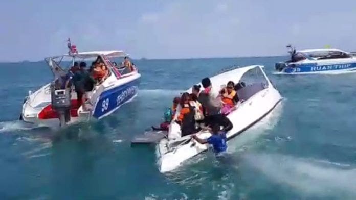 23 Chinese tourists rescued off sinking boat at Koh Samet | News by Thaiger